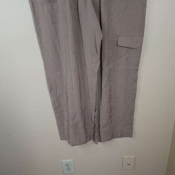 Madewell Straight Cargo Pants in Softdrape Size XL - Picture 3 of 11